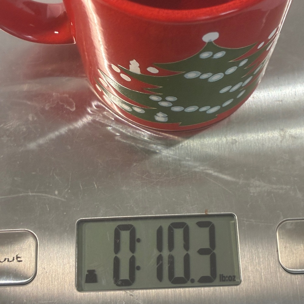Waechtersbach Coffee Mug Red Christmas Tree West Germany Vintage
*Chip - Picture 6 of 6